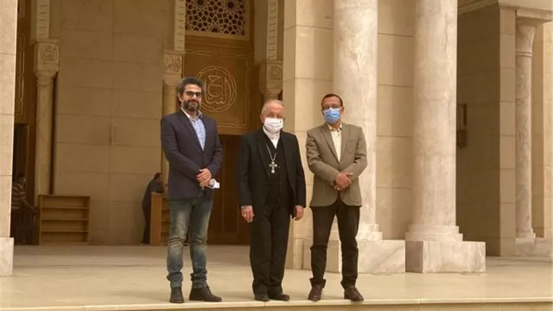 بعد زيارته أمس.. ماذا قال مطران «المارونية» عن مسجد الفتاح العليم بالعاصمة الإدارية؟