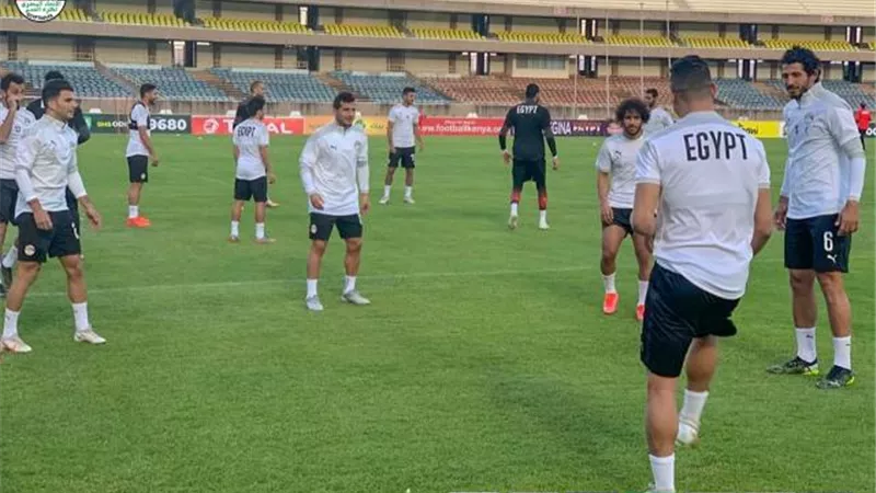 كواليس تدريبات المنتخب استعدادا لمواجهة كينيا