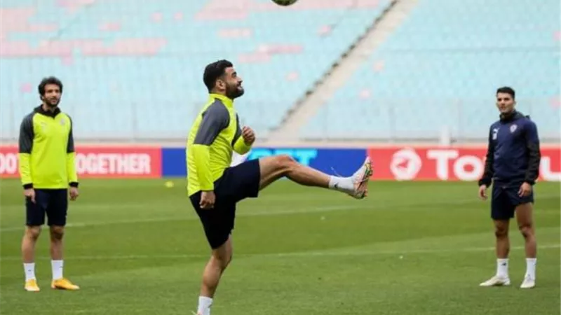 نبأ سار لجماهير الزمالك بشأن حمزة المثلوثي