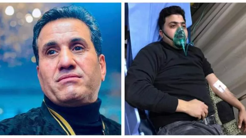 بعد نقله للمستشفى في حالة خطرة.. أحمد شيبة يطالب جمهوره بالدعاء لابنه