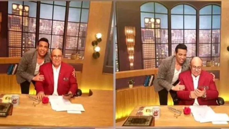 سعد الصغير  يقدم برنامج ديني مع مبروك عطية في رمضان.. صور