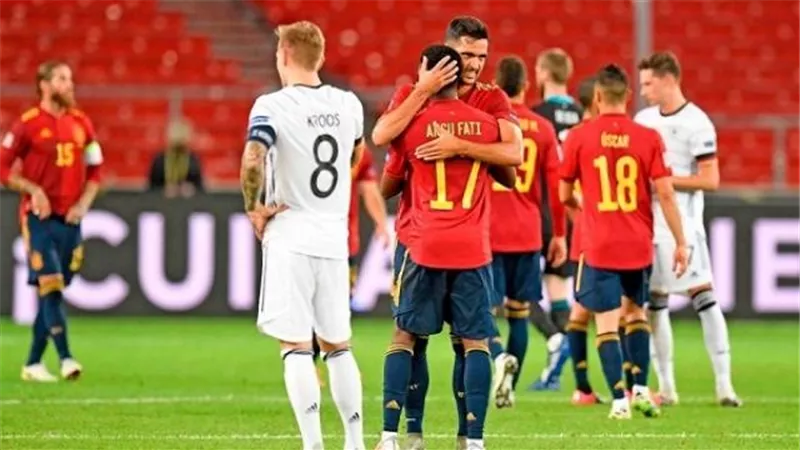 مقدونيا تتقدم على منتخب ألمانيا بهدف في الشوط الأول