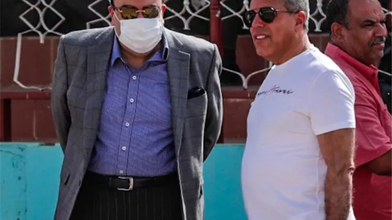 السفير المصرى فى السودان يساند الأهلى بالمران الختامى استعدادا للمريخ