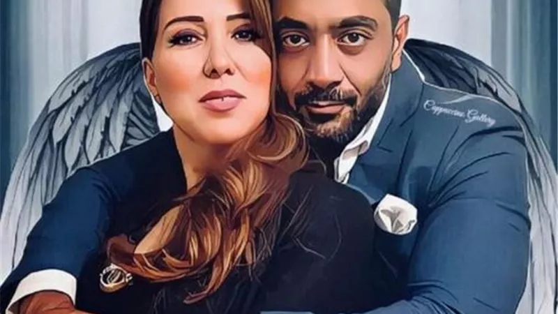 أحمد فلوكس يغازل زوجته : أضاءت بداخلى عتمة سنين