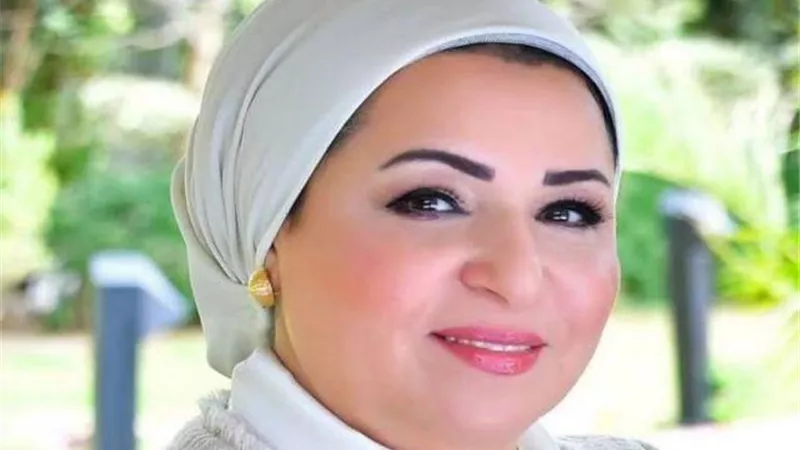 عاجل.. أول تعليق لـ قرينة الرئيس علي احتفالية نقل المومياوات الملكية