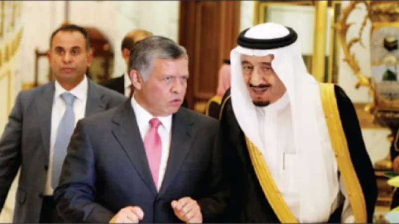ماذا دار فى الاتصال الهاتفي بين خادم الحرمين وملك الأردن؟
