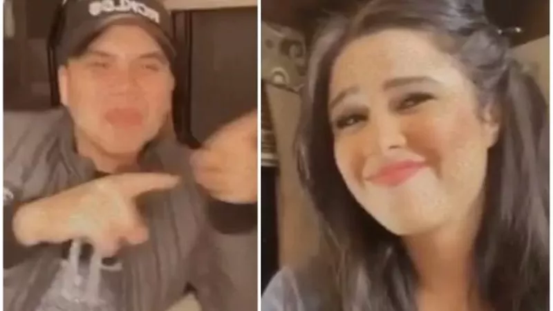 عمر كمال يغنى ”انتى معلمة” لياسمين عبد العزيز من كواليس ”اللى ملوش كبير”