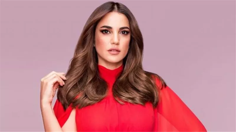 درة تودع بلاتوه مسلسل ”بين السما والأرض” وعرضه في رمضان