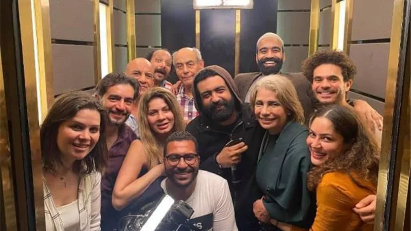 أبطال مسلسل ”بين السما والأرض” ينتهون من تصويره وعرضه في رمضان