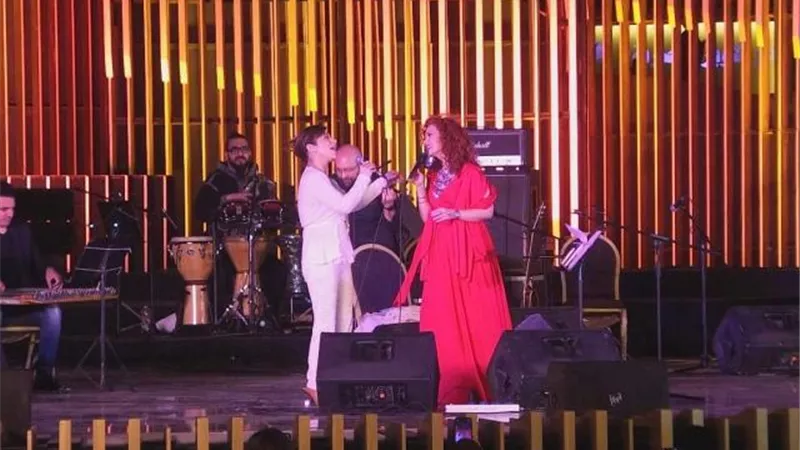 بالصور.. لينا شاماميان تلهب حماس جمهور دار الأوبرا المصرية وأصالة نصري مفاجأة الحفل