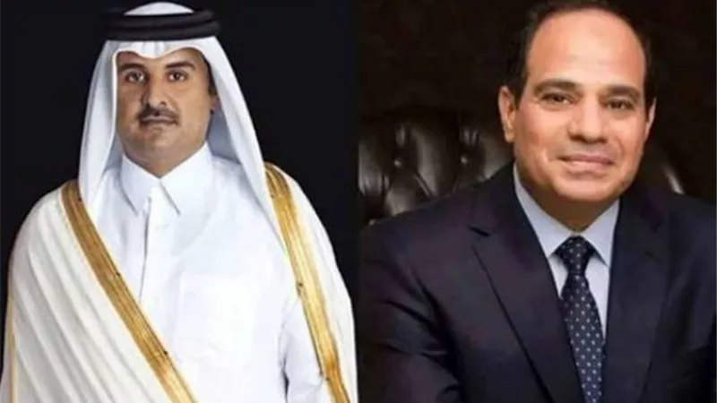 عاجل.. تفاصيل أخطر مكالمة بين السيسي و أمير قطر