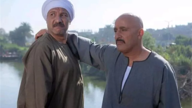 أحمد السقا وأحمد فهيم في صورة جديدة من كواليس مسلسل ”نسل الأغراب”