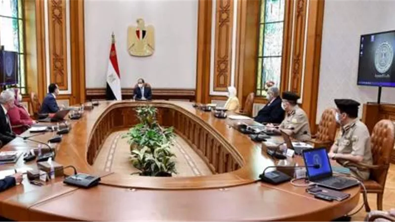 تفاصيل اجتماع الرئيس مع كبار المسؤولين لبحث منظومة إنتاج الأطراف الصناعية