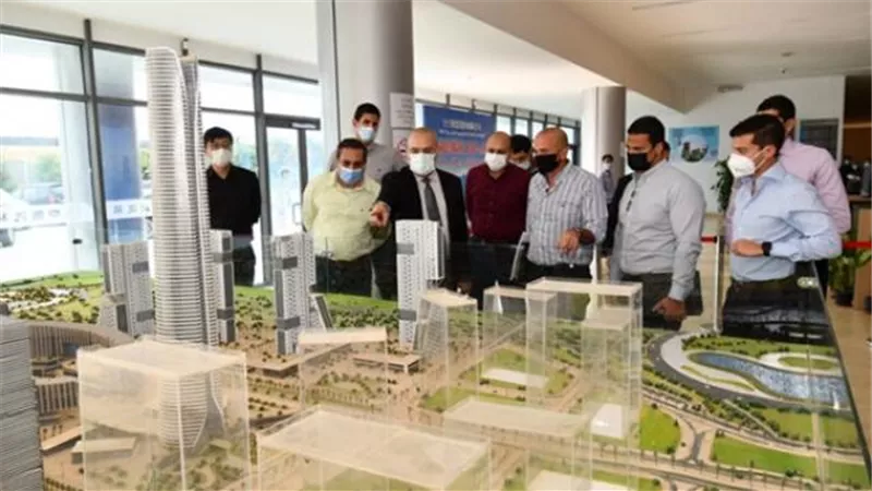 وزير الاسكان يشيد بجهود شركة ”cscec” الصينية فى تنفيذ مشروع منطقة الأعمال المركزية بالعاصمة الجديدة