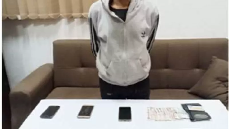 بالصورة .. النشال الخطير فى قبضة مباحث القاهرة