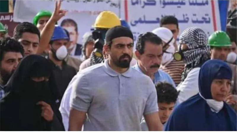 كواليس مشهد اغتيال الشهيد محمد مبروك فى ”الاختيار2”