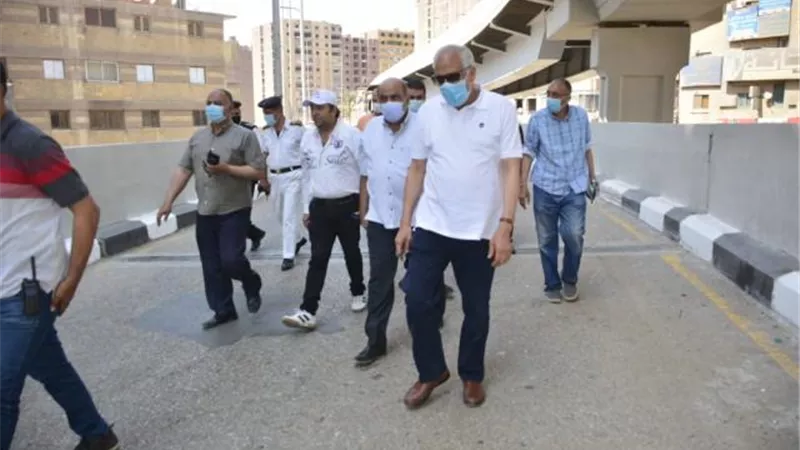 شاهد.. محافظ الجيزة في جولة جديدة لمتابعة أعمال تطوير هذه المناطق