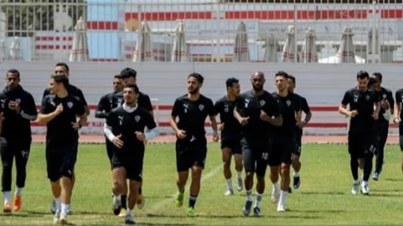 ثنائى الزمالك راحة من تدريبات اليوم