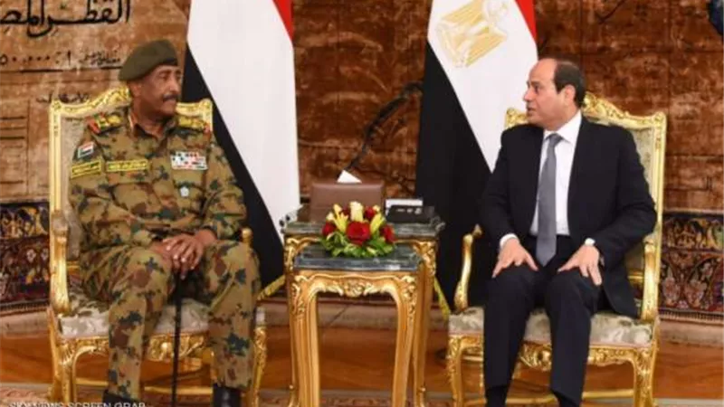 السيسى يهنئ البرهان بحلول عيد الأضحى المبارك