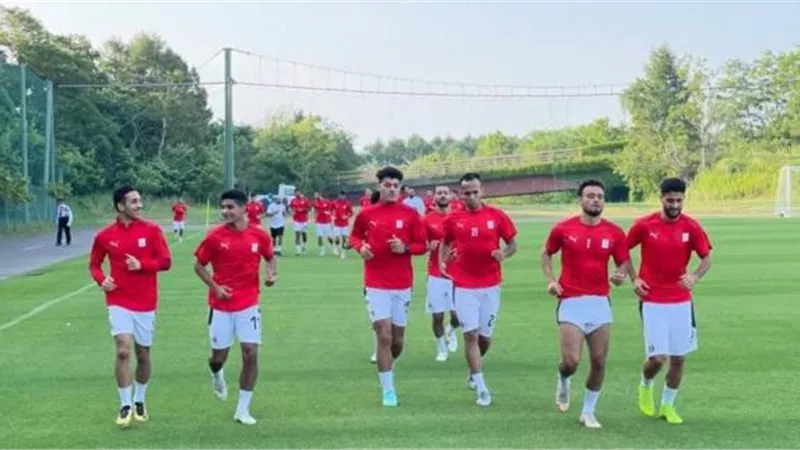 المنتخب الأولمبى يختتم تدريباته اليوم استعدادا لمواجهة الأرجنتين
