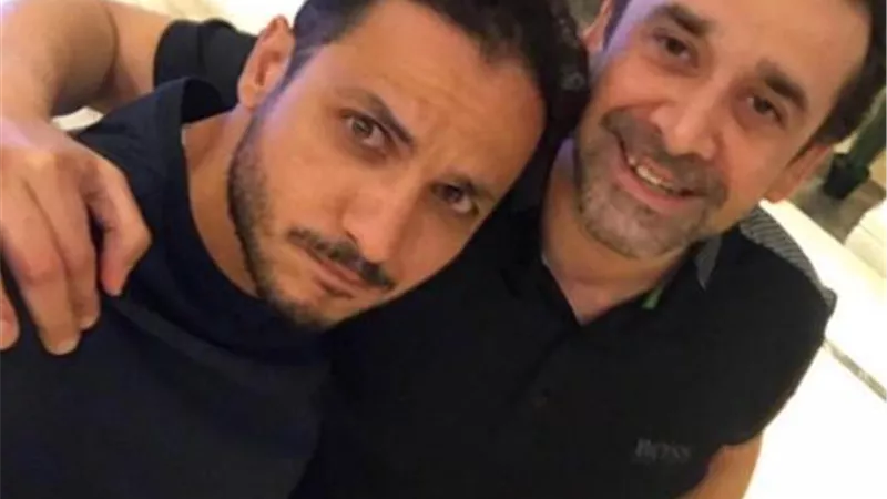 صورة.. كريم عبد العزيز وبيتر ميمي في كواليس مسلسل ”الأختيار 2”