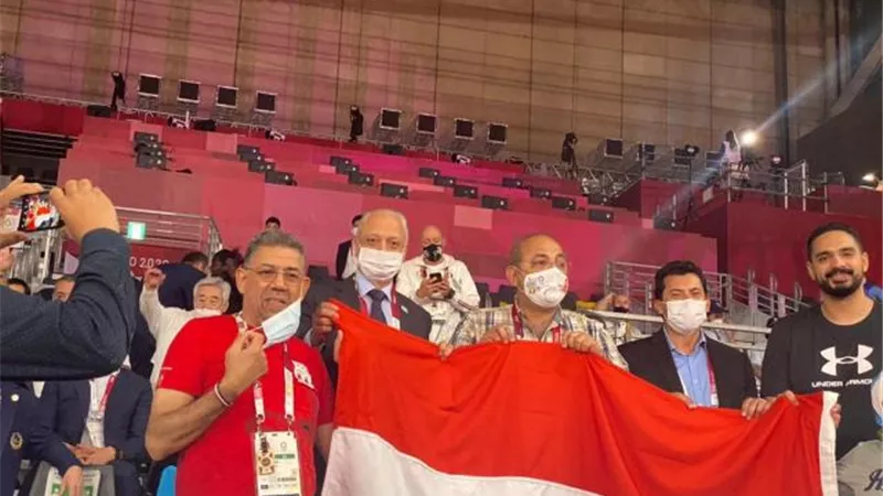 وزير الرياضة يهنيء هداية ملاك وسيف عيسي بالفوز ببرونزيتين التايكوندو بأولمبياد طوكيو