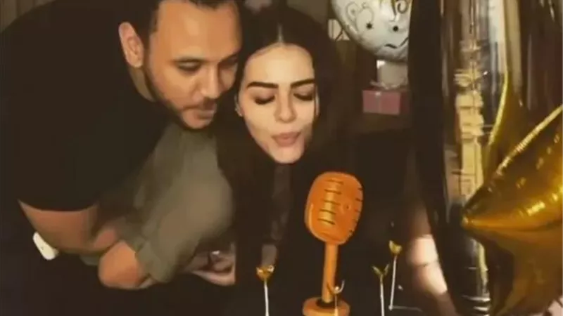 هنادي مهنى لـ أحمد خالد صالح: ”ممتنة دائمًا لوجودك في حياتي”