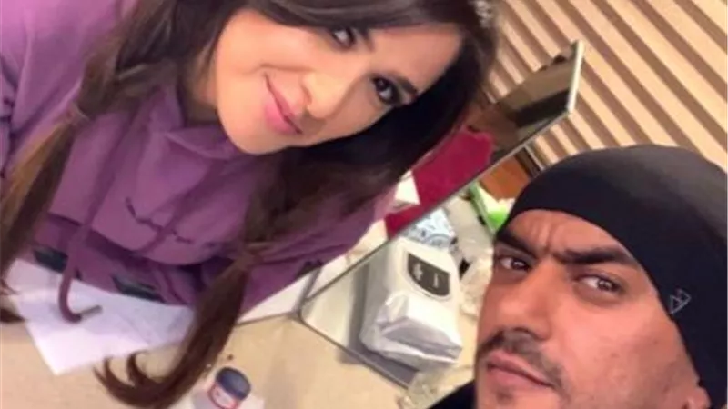 بالصور .. جلسة تصوير «ساخنة» تجمع ياسمين عبد العزيز بـ«العوضى»