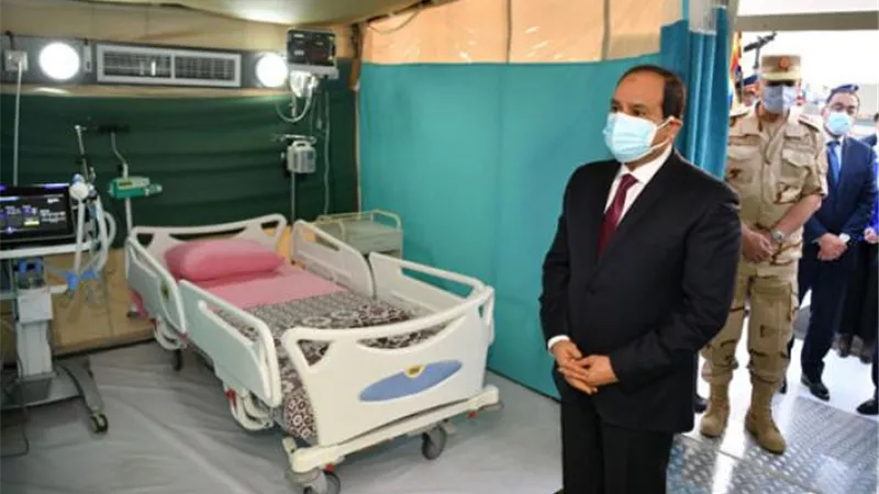 بالخطوات .. كيف يتم استقبال مصابي كورونا فى مستشفيات القوات المسلحة للعزل