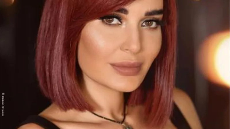 سيرين عبد النور تتألق بلون شعر مختلف عبر ”انستجرام”
