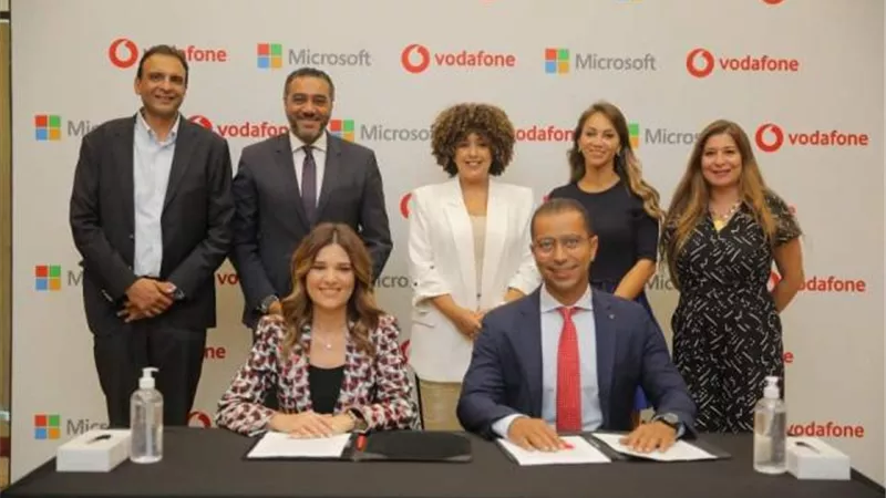 تعاون بين ڤودافون ومايكروسوفت لتنمية المهارات الرقمية للشباب عبر منصة ”Begin”