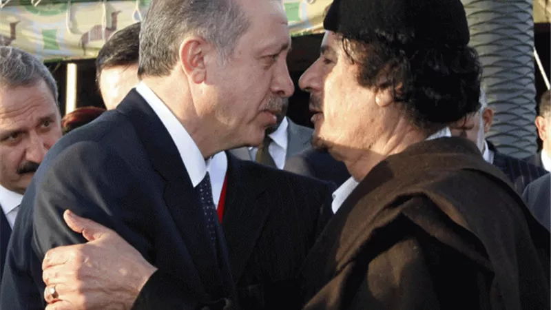 حرامي برخصة.. أردوغان نهب 50 مليون دولار من القذافي