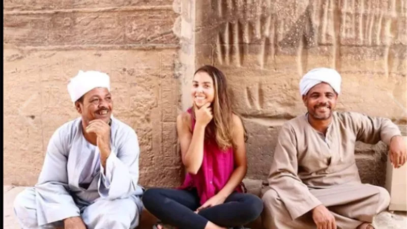مشاهد مبهرة لعودة النشاط السياحي بين المصريين والأجانب