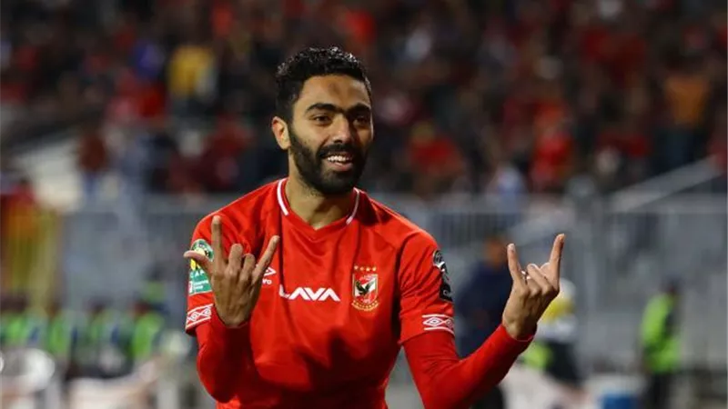 أول ظهور لحسين الشحات في الأهلي بعد الإصابة