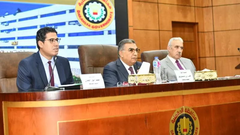 المحافظ الجديد للدقهلية يعقد أول اجتماع رسمي للمجلس التنفيذي