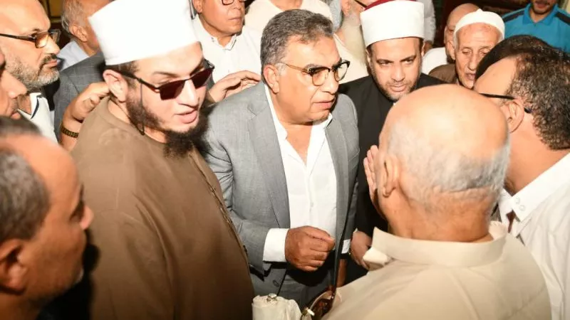 محافظ الدقهلية في جولات ميدانية مفاجئة لحل مشاكل المواطنين وتحسين الخدمات بعد صلاة الجمعة