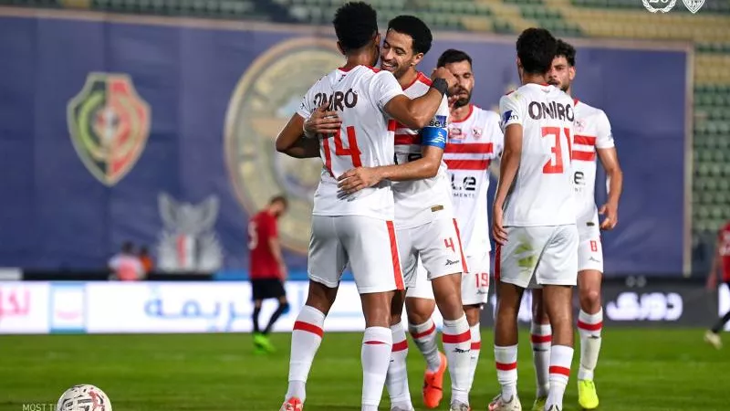 كأس مصر : الزمالك يصعق بروكسي بثلاثية نظيفة بعد 10 دقائق