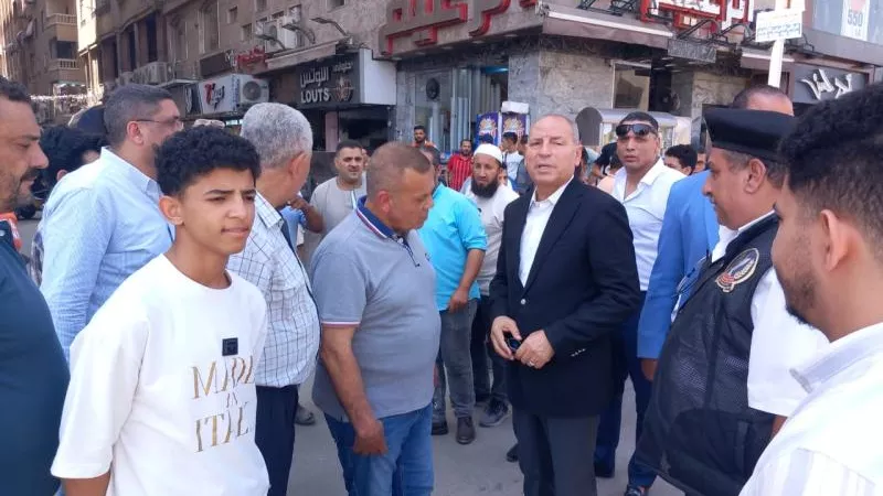 جولة تفقدية لمحافظ القاهرة في عين شمس والنزهة