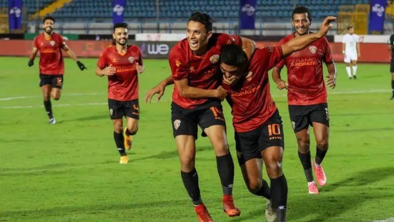 الدوري المصري: سيراميكا يضرب بلدية المحلة بثلاثية نظيفة في الشوط الأول