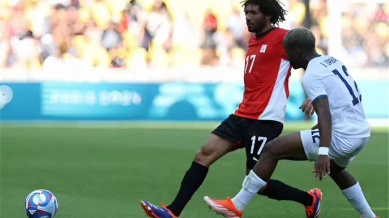 رقم قياسي منتظر لـ محمد النني مع منتخب مصر في أولمبياد باريس2024