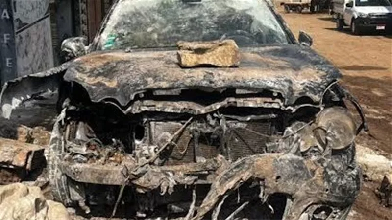 حبس زوجين وابنتيهما أشعلوا النار فى سيارة لخلافات مع جارهم بالدقهلية