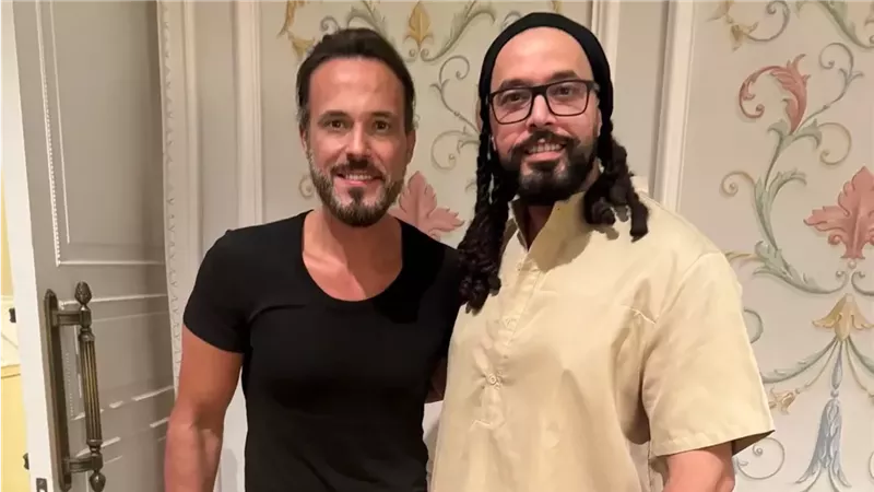 لقاء تاريخي في دبي.. يوسف الشريف وعبد الفتاح الجريني يلتقيان من جديد