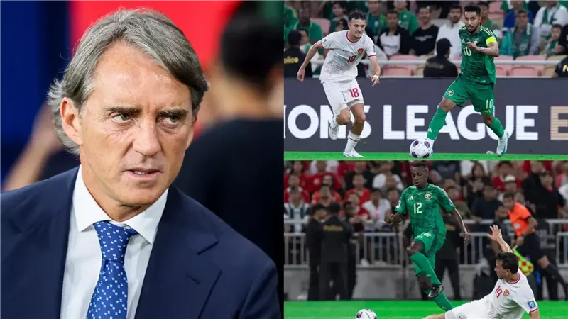 بسبب كثرة الأجانب في الدوري.. مانشيني يعاني من لاعبي منتخب السعودية