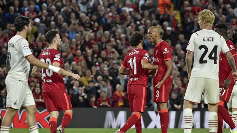 ميعاد مباراة ليفربول وميلان في دوري أبطال أوروبا والقنوات الناقلة 