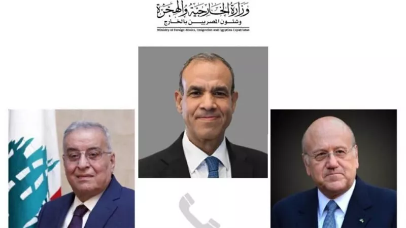 كواليس اتصال وزير الخارجية المصري مع رئيس الحكومة ووزير الخارجية اللبنانيين