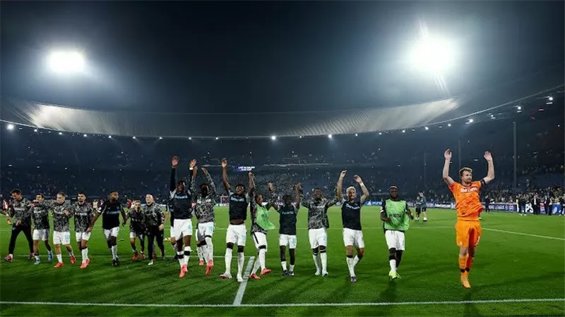 دوري أبطال أوروبا.. ليفركوزن يكتسح فينوورد وبنفيكا يتخطى رد ستار بصعوبة