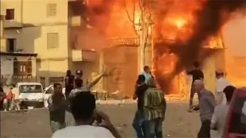 أول تعليق من صناع فيلم الحب كله بعد حريق مدينة الإنتاج