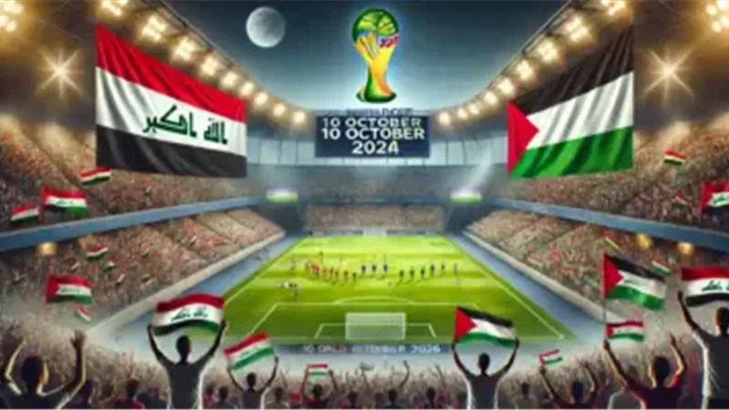 موعد مباراة فلسطين والعراق في تصفيات كأس العالم 2026 والقنوات الناقلة.. بالتردد