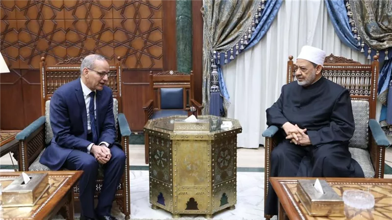 كواليس زيارة رئيس الرقابة النووية والإشعاعية لشيخ الأزهر