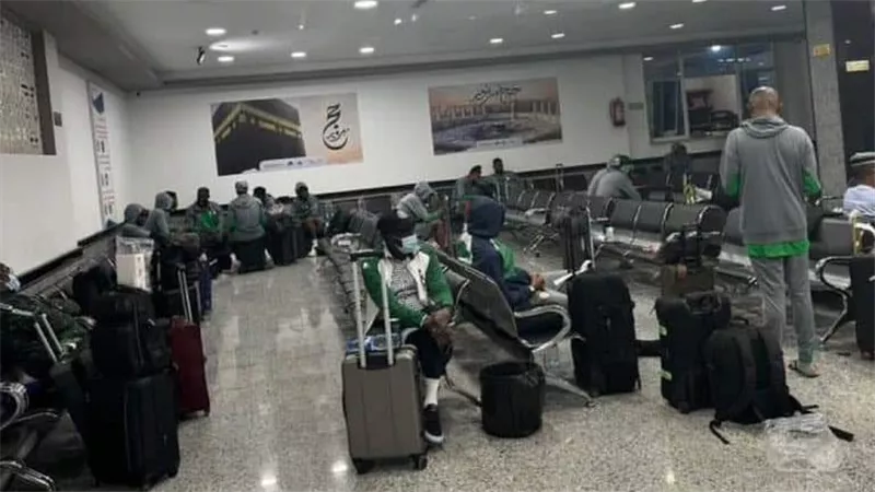 مطار الأبرق يكشف حقيقة انسحاب وسفر منتخب نيجيريا من مواجهة ليبيا